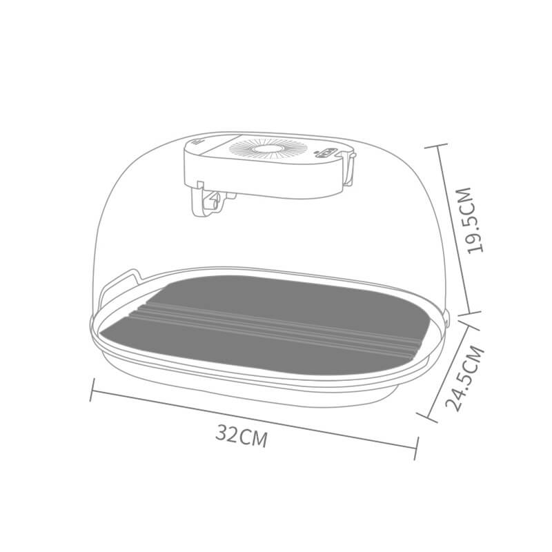 Automatic Defrosting Tray