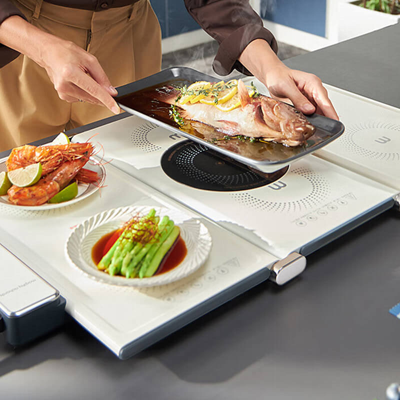 Folding Cooking Warming Plate