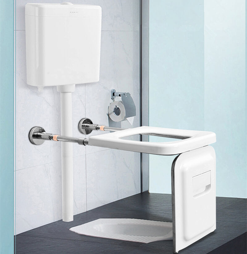 Folding Wall-Mounted Toilet Chair