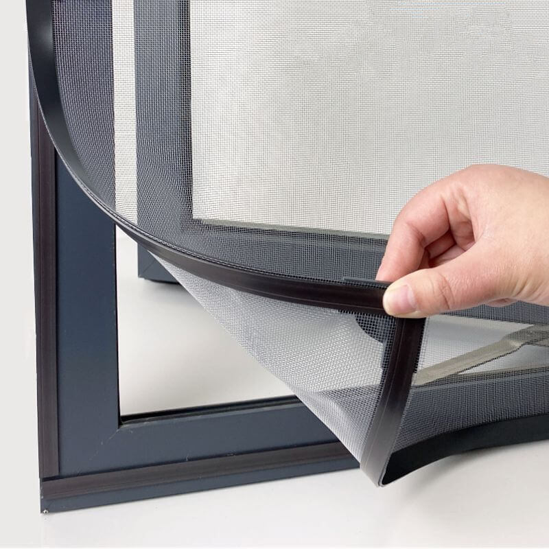 Magnetic Window Screen with Small Window