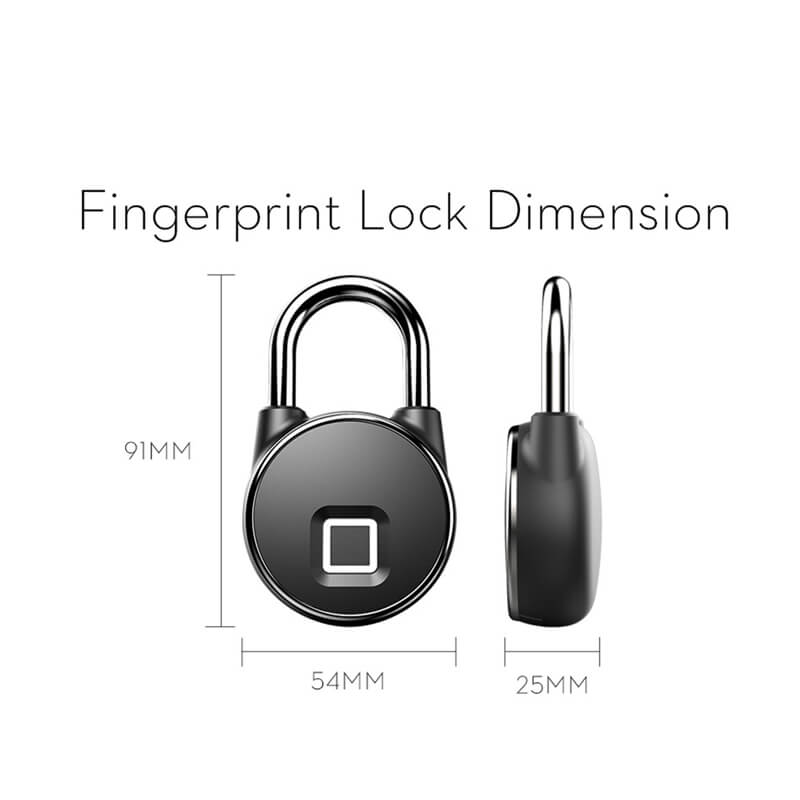 Smart Fingerprint Padlock