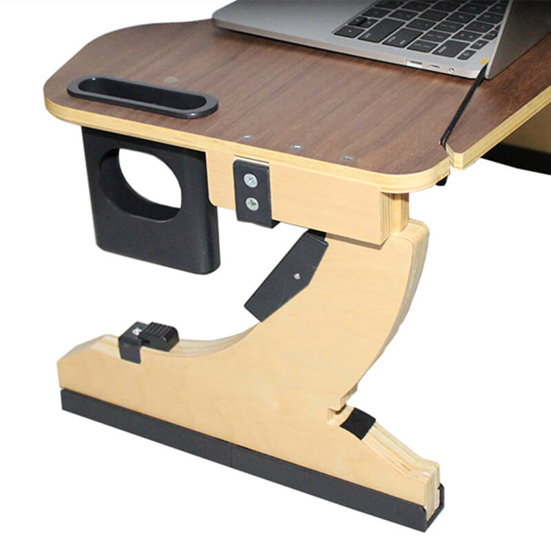 Wood Adjustable Folding Computer Desk